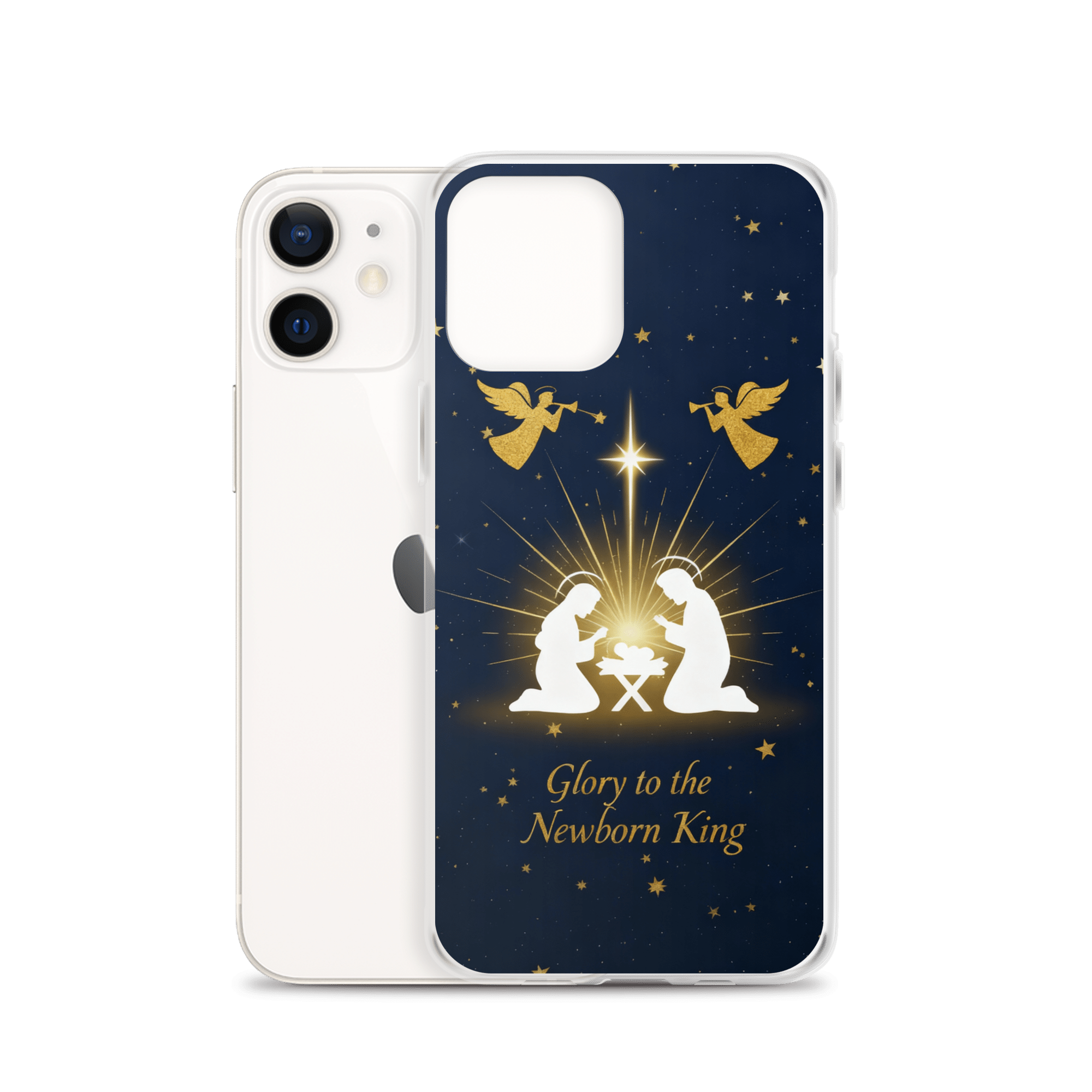 Glory to the Newborn King iPhone Case - Image 8