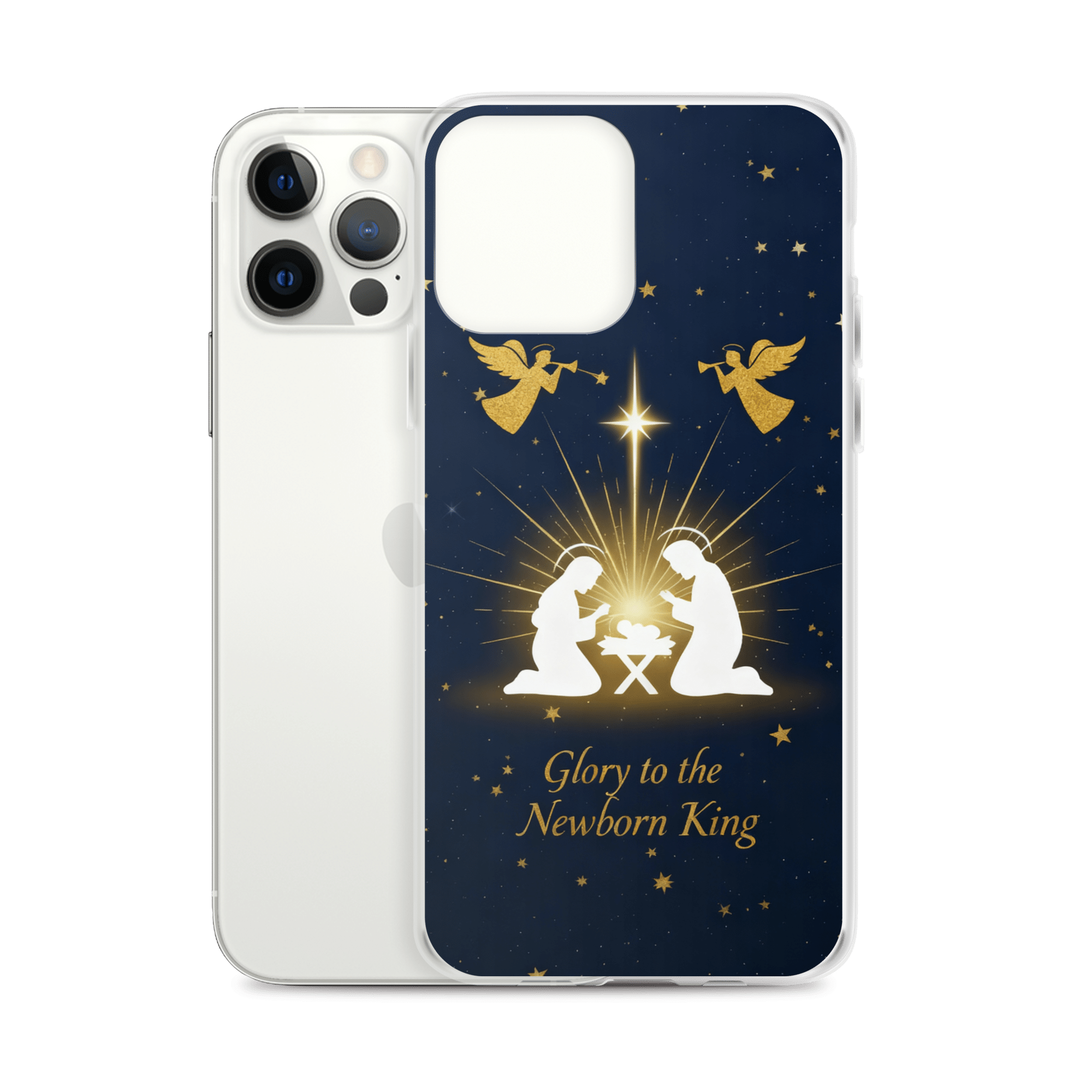 Glory to the Newborn King iPhone Case - Image 6