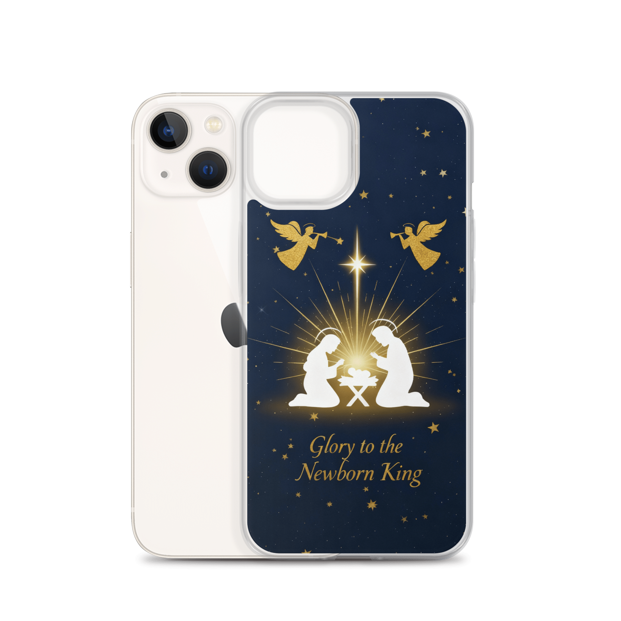 Glory to the Newborn King iPhone Case - Image 12