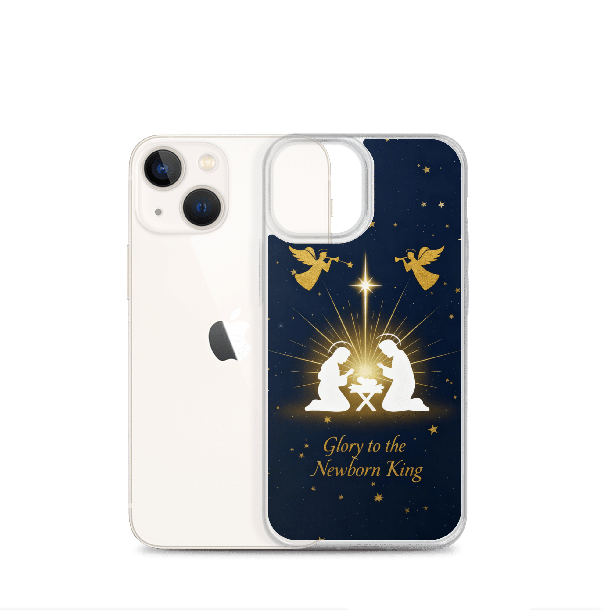 Glory to the Newborn King iPhone Case - Image 9