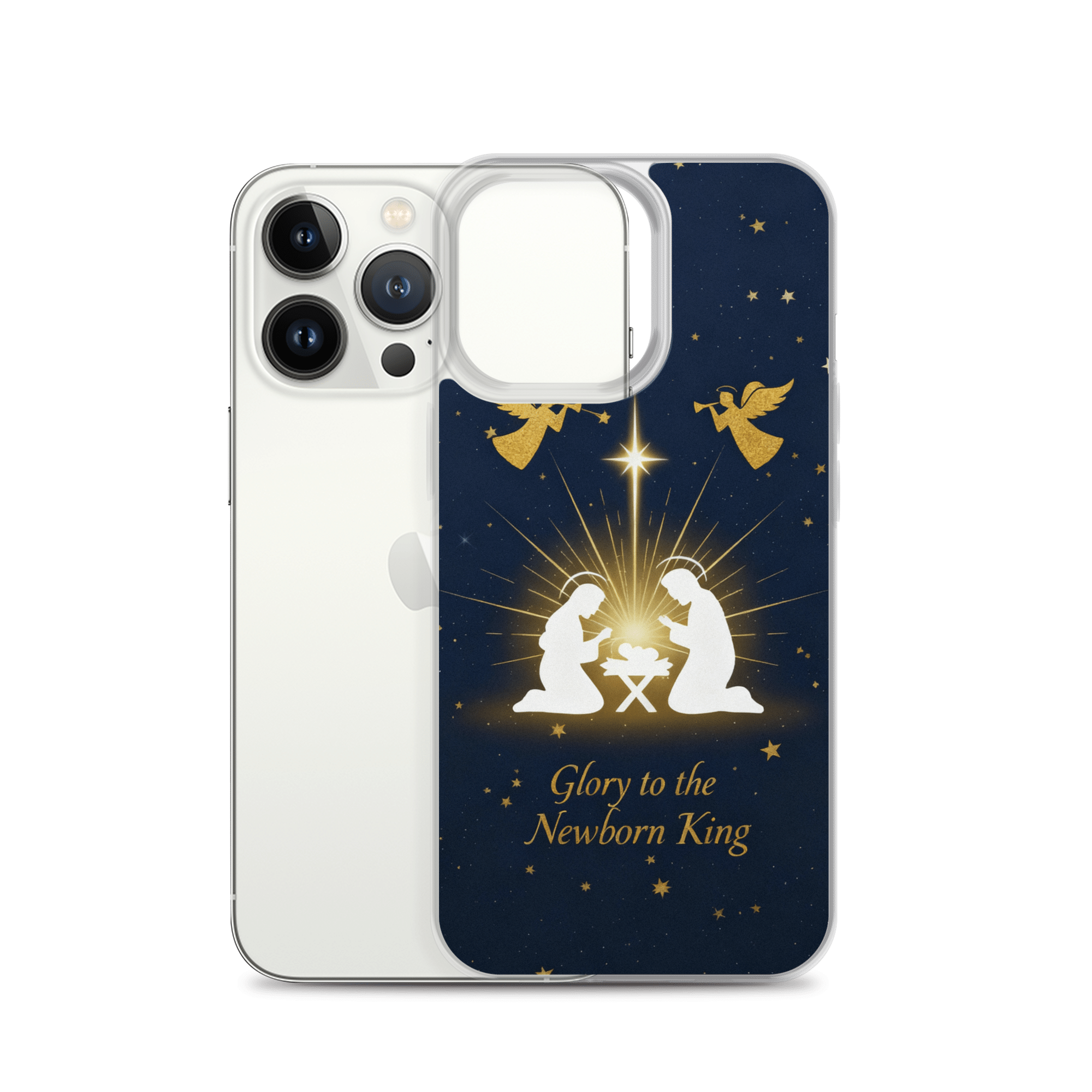 Glory to the Newborn King iPhone Case - Image 11