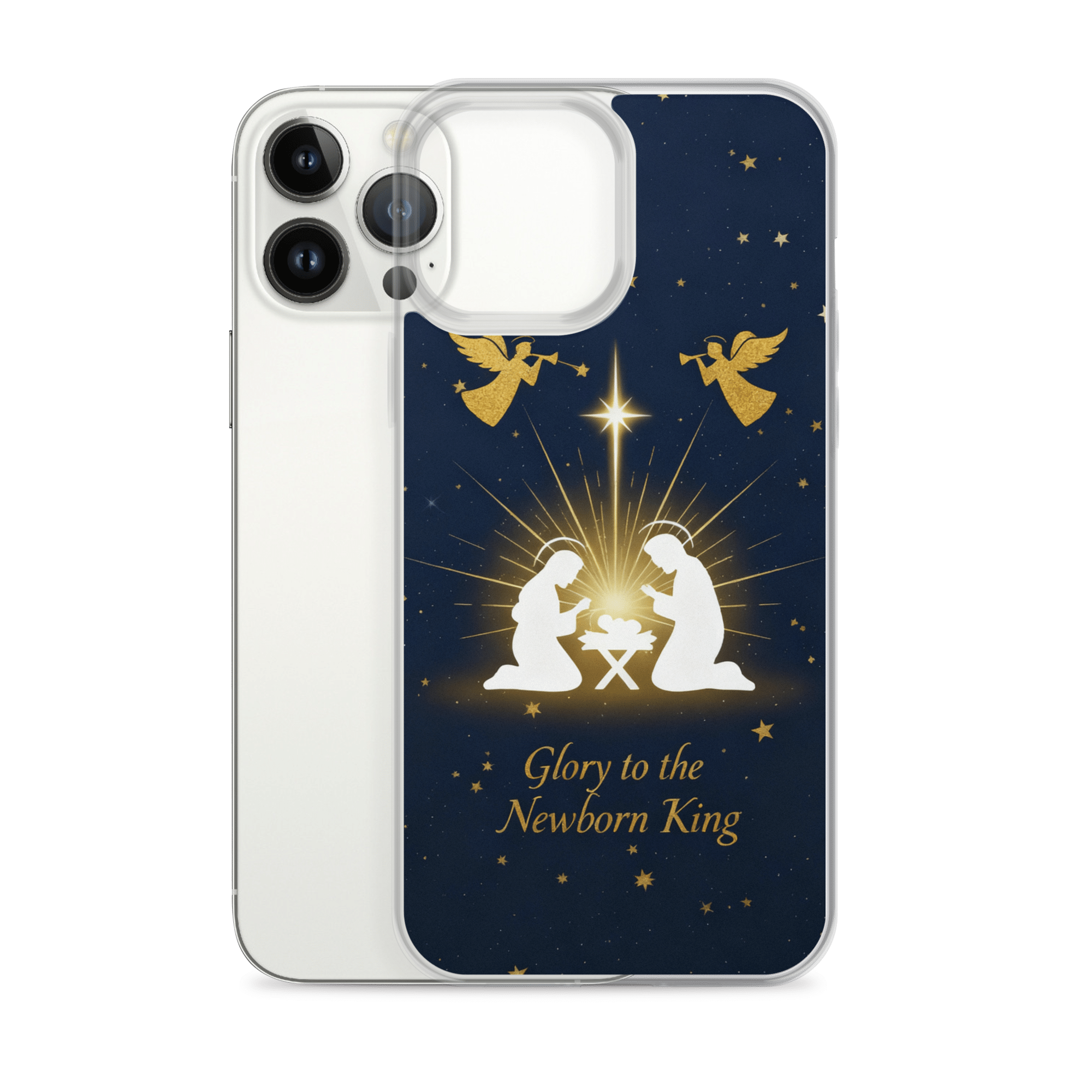 Glory to the Newborn King iPhone Case - Image 10