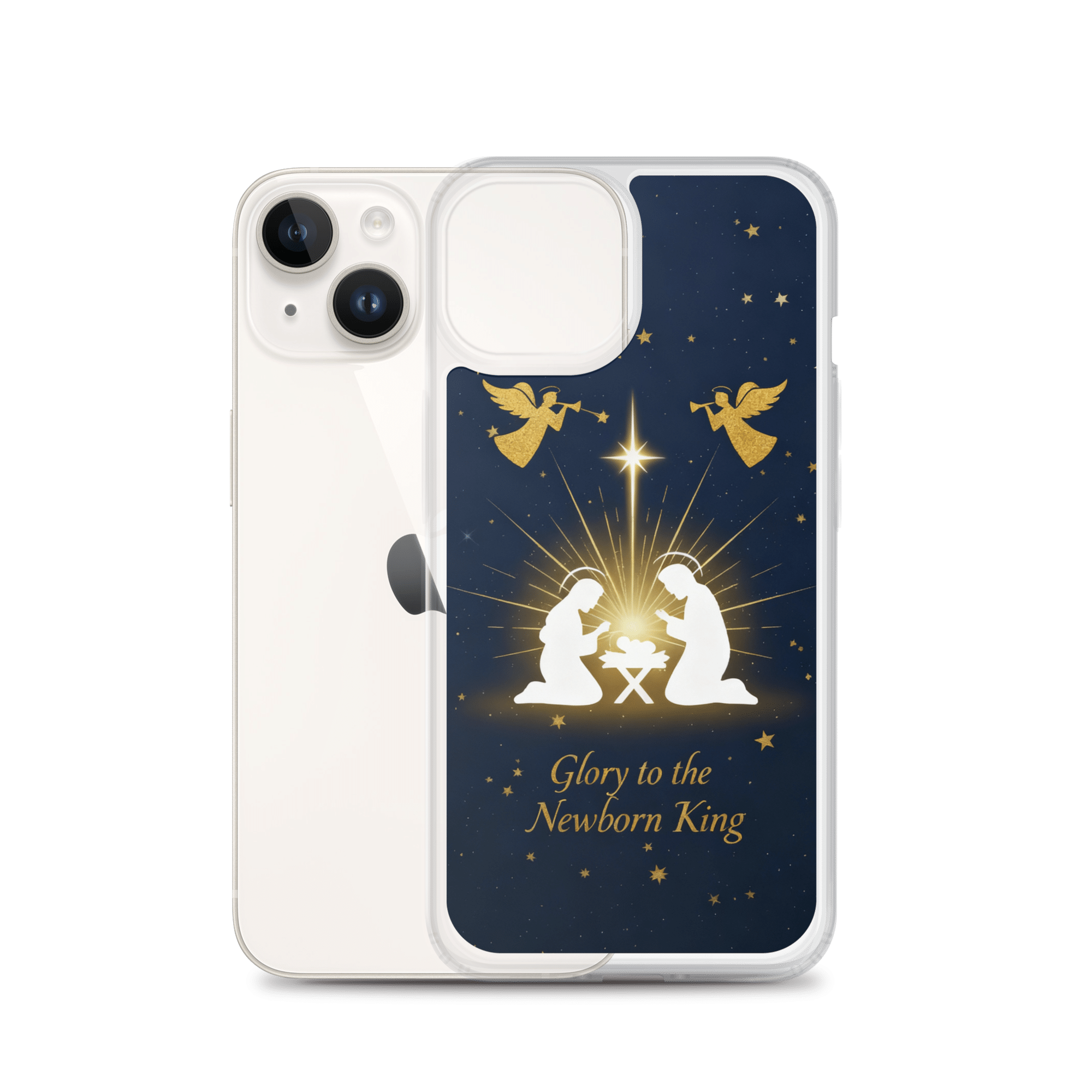 Glory to the Newborn King iPhone Case - Image 16