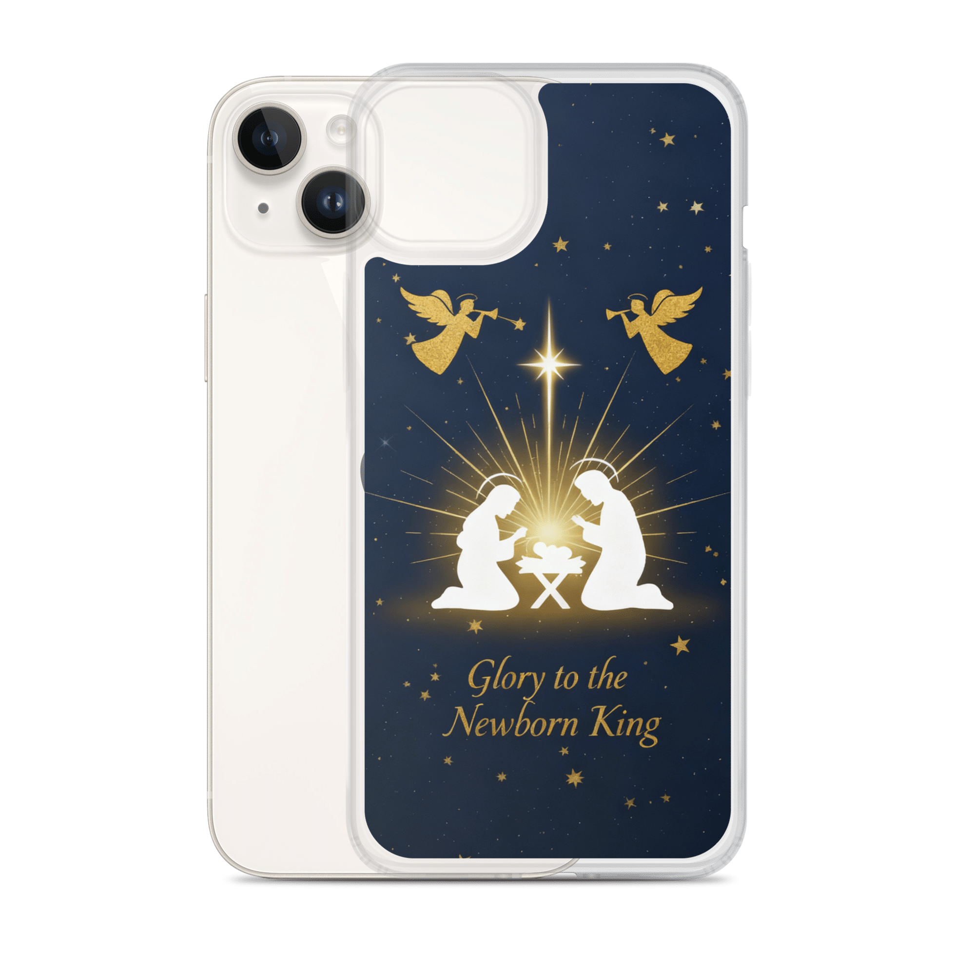 Glory to the Newborn King iPhone Case - Image 13