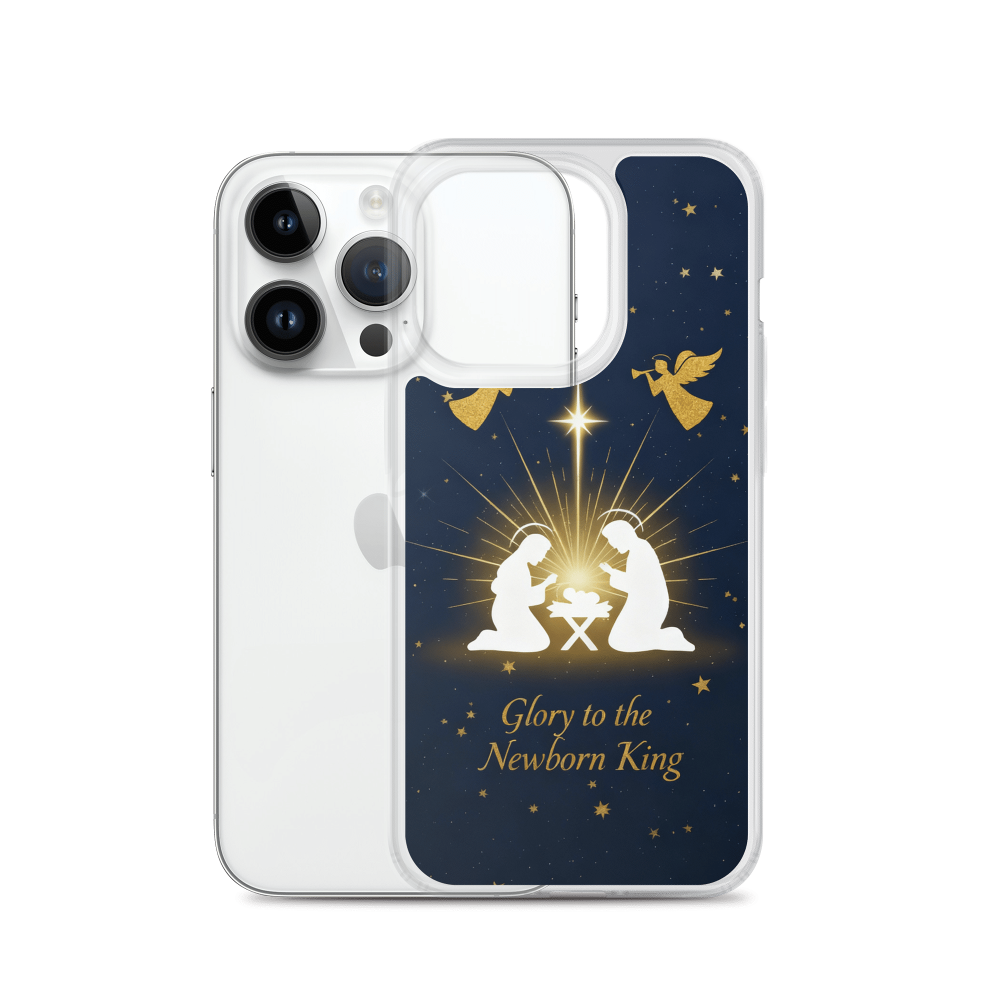 Glory to the Newborn King iPhone Case - Image 15