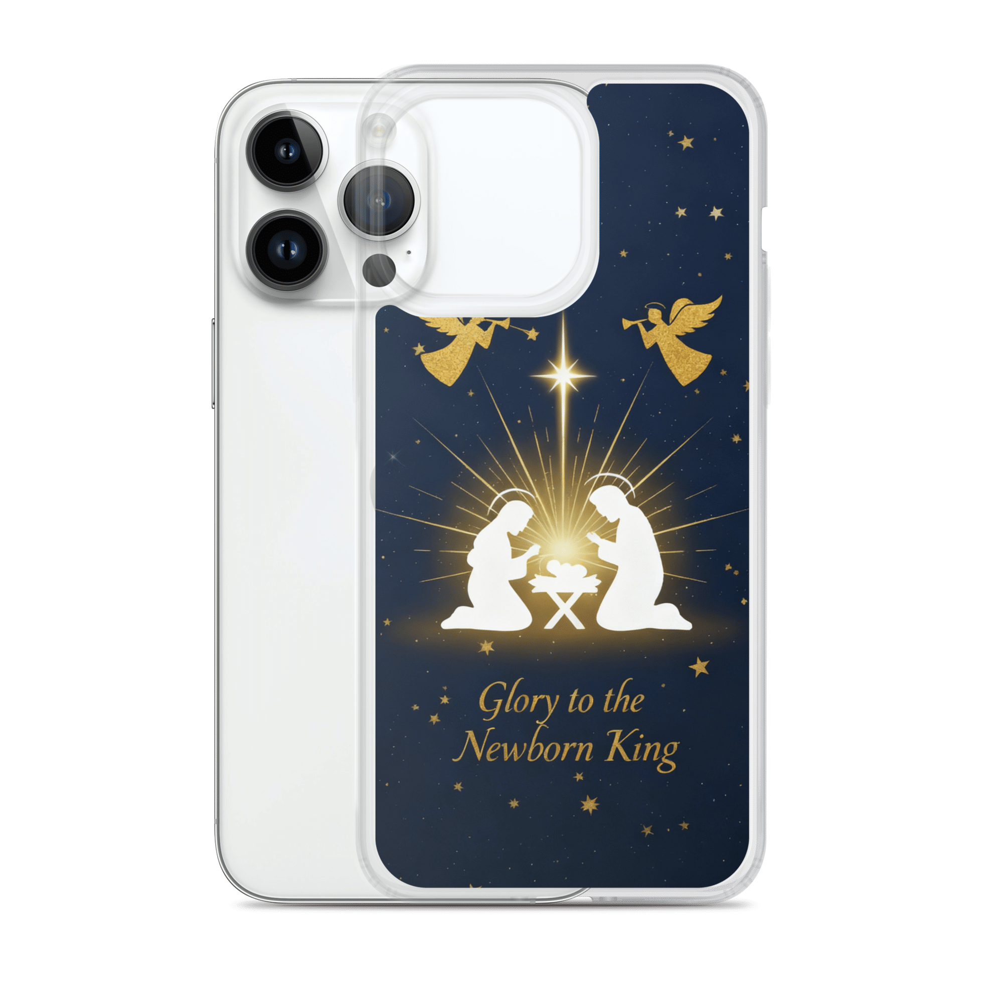 Glory to the Newborn King iPhone Case - Image 14