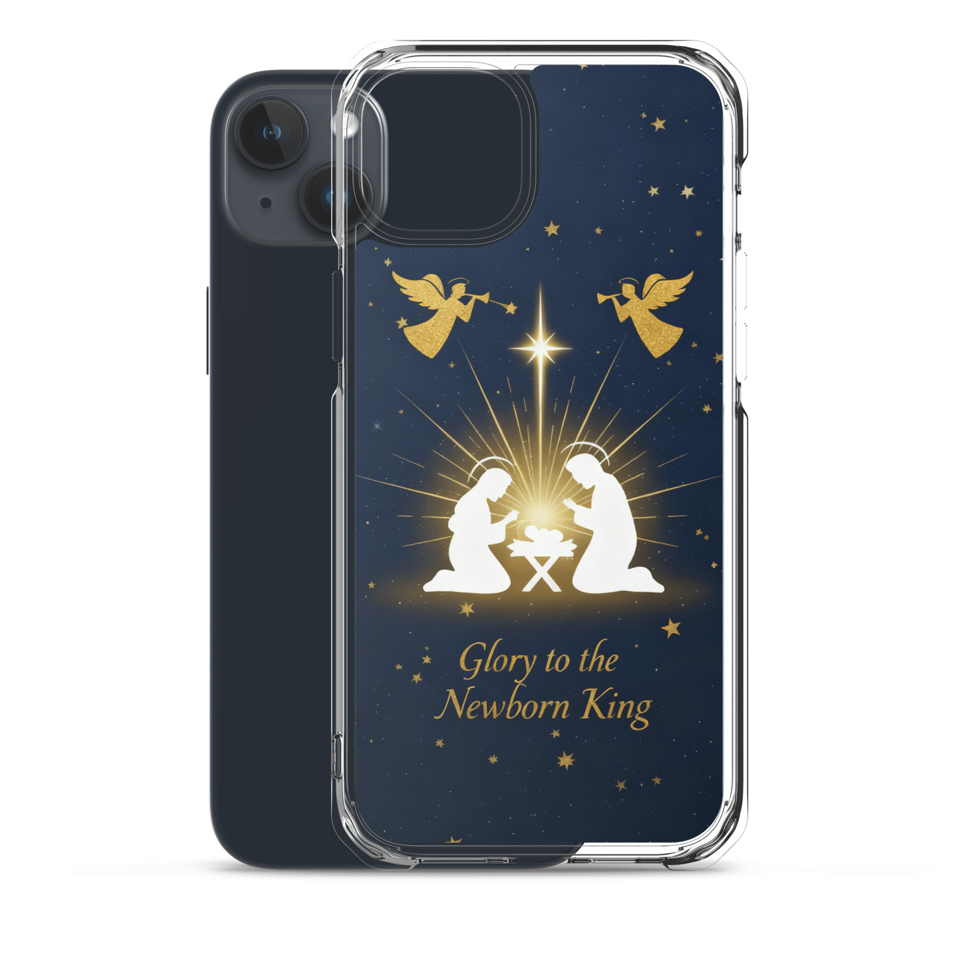 Glory to the Newborn King iPhone Case - Image 17