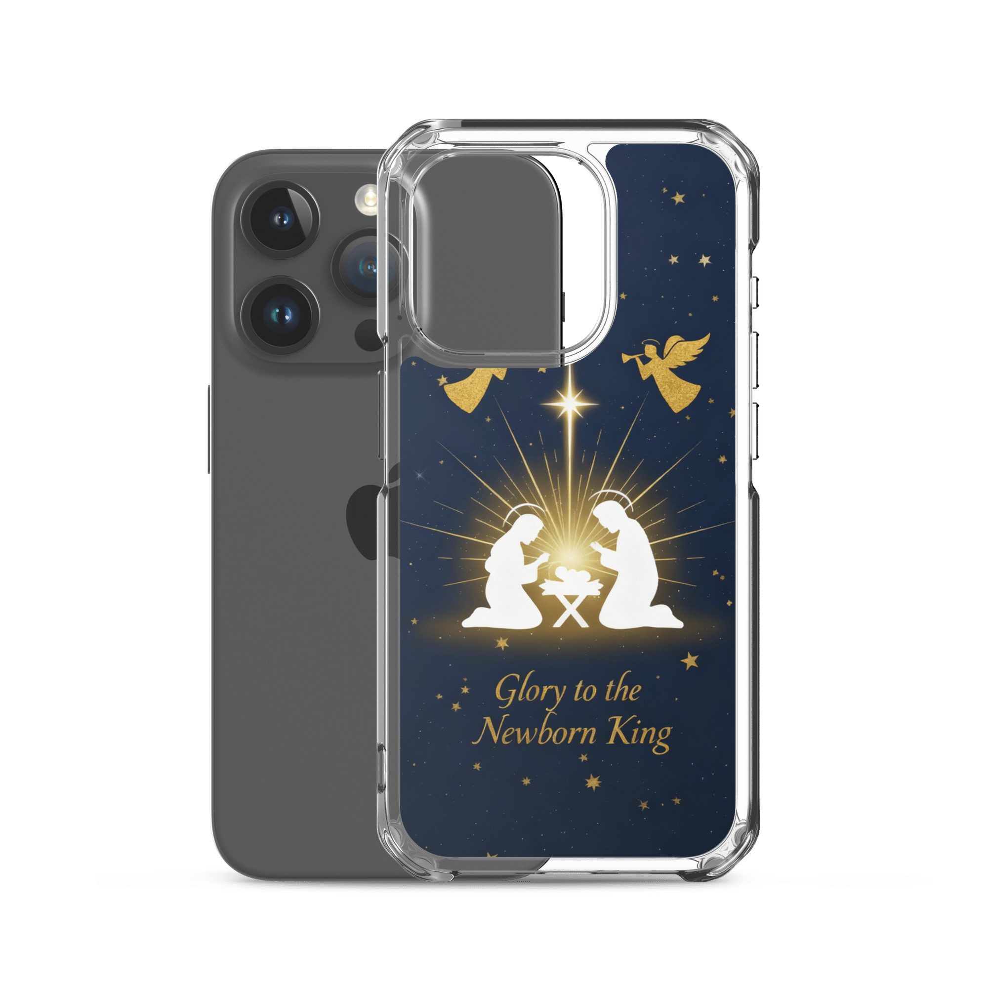 Glory to the Newborn King iPhone Case - Image 19