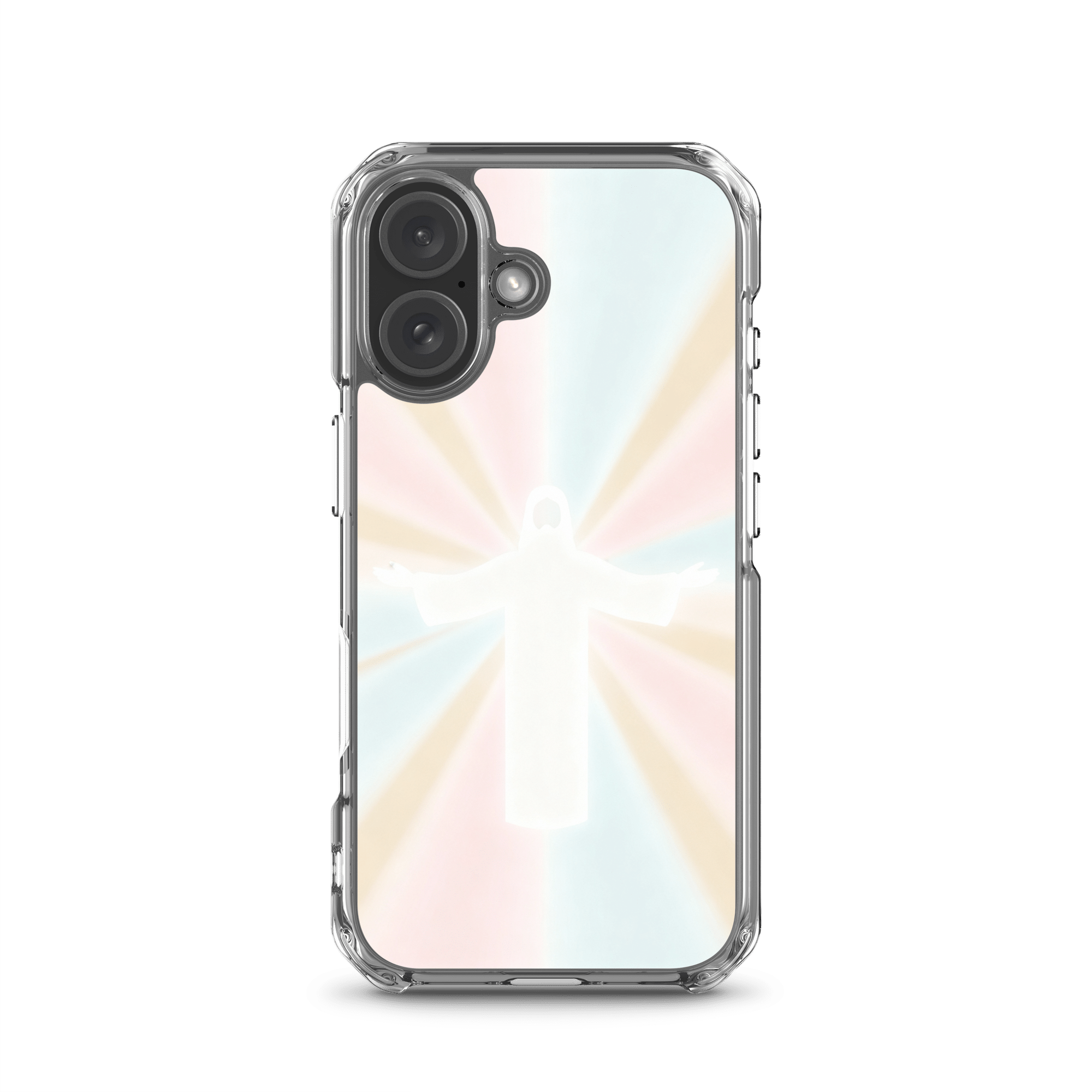Jesus Christ with Rays of Light iPhone Case - Image 6