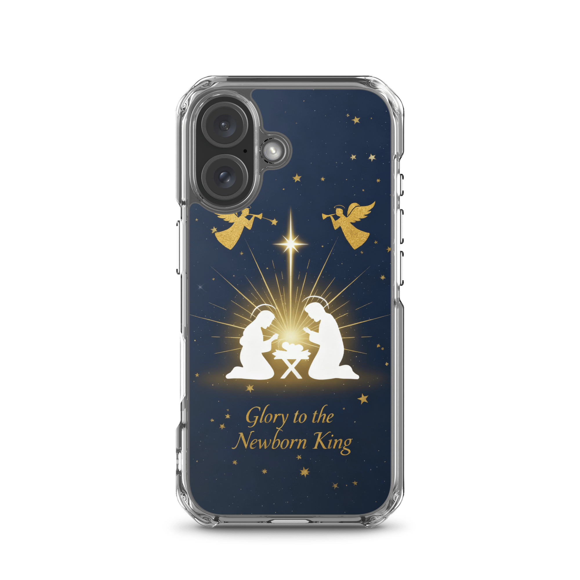 Glory to the Newborn King iPhone Case - Image 35