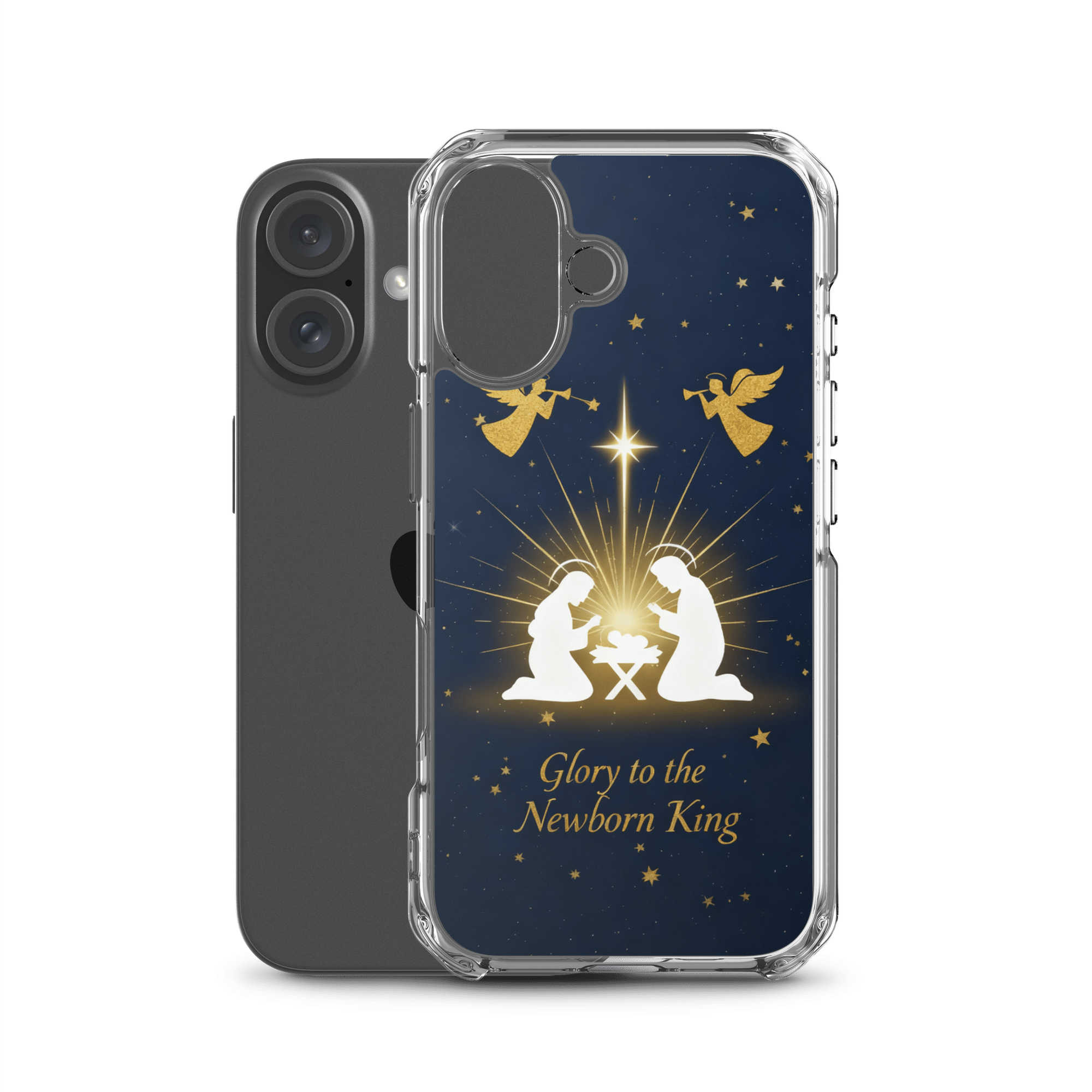 Glory to the Newborn King iPhone Case - Image 24