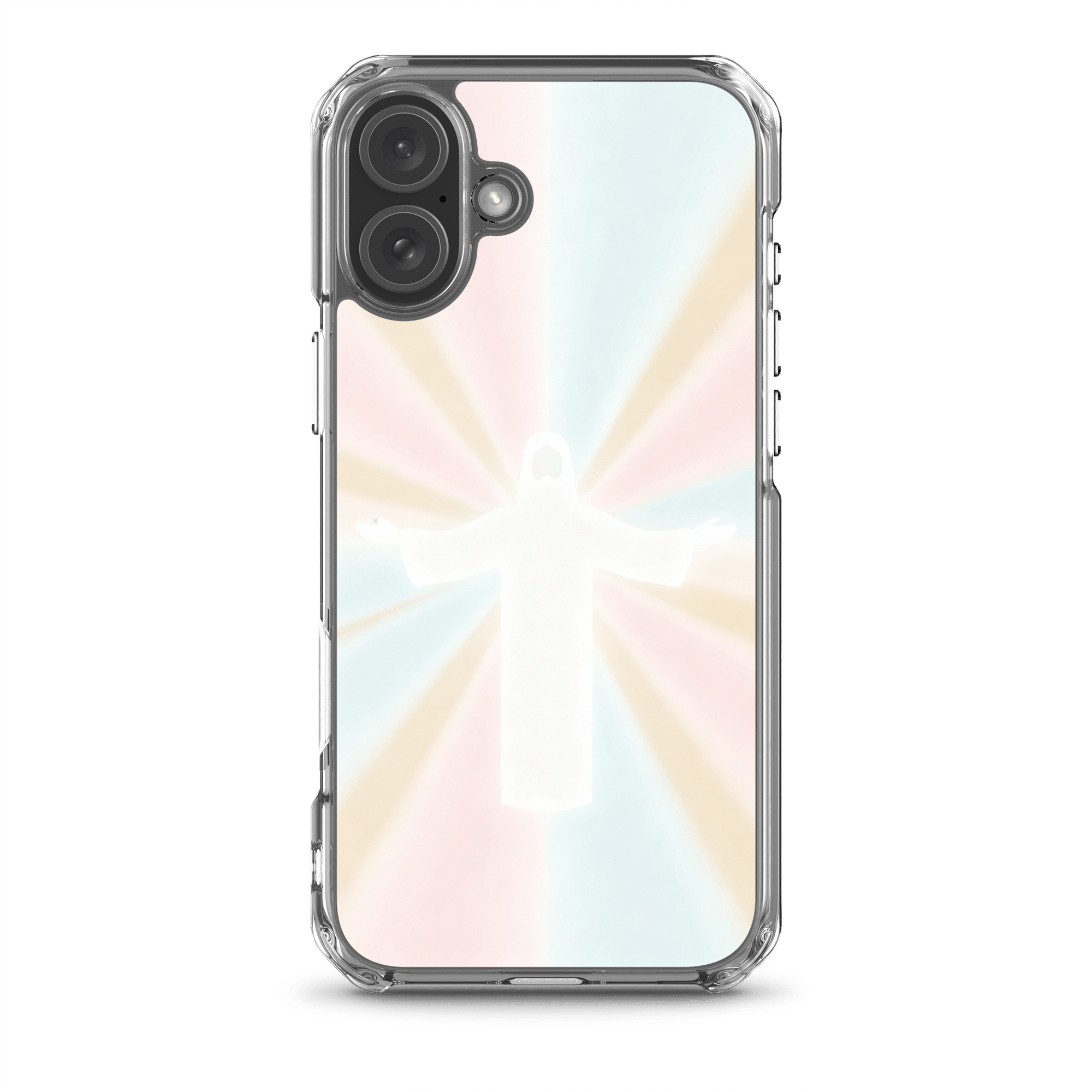 Jesus Christ with Rays of Light iPhone Case - Image 8
