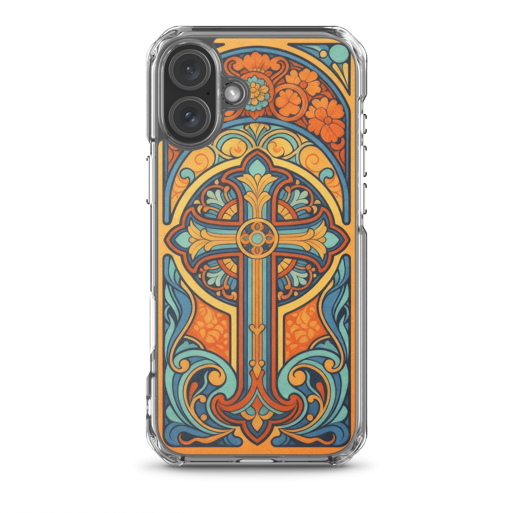 Art Nouveau Cross iPhone Case - Image 8