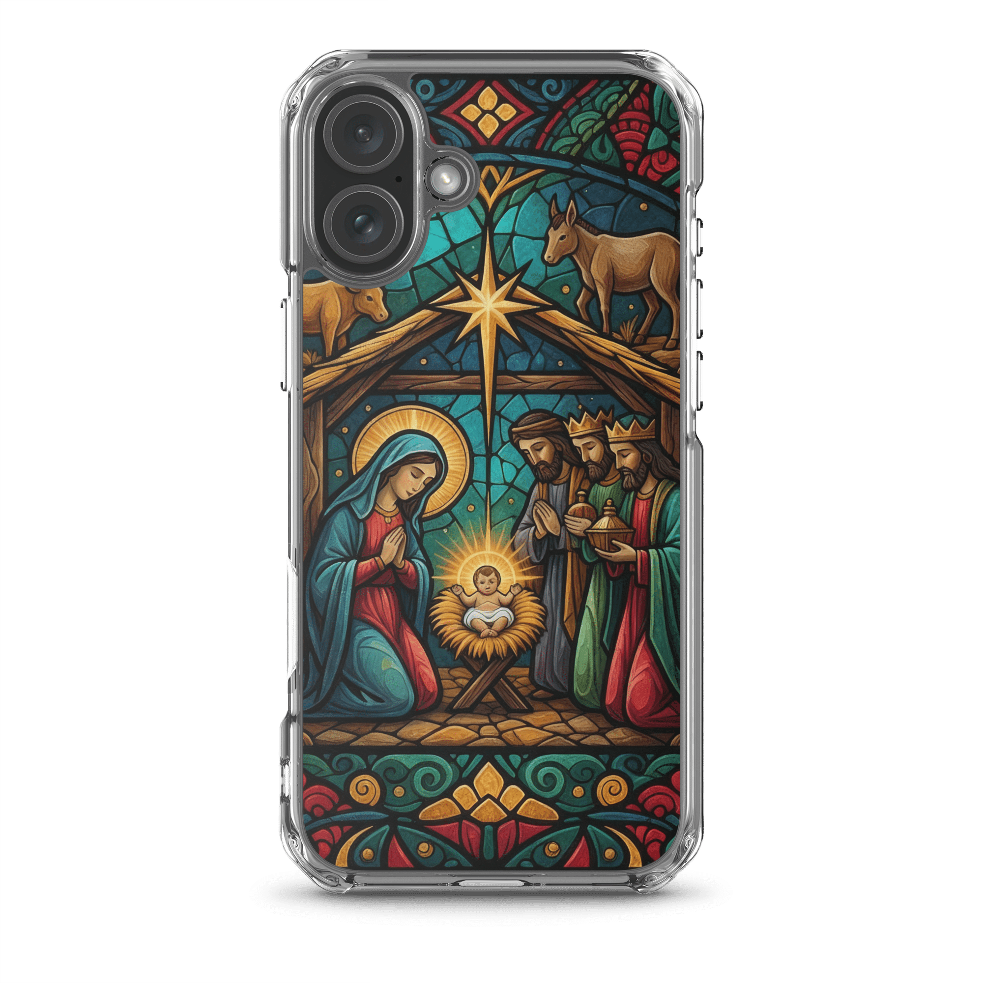 Nativity of Jesus with Wise Men iPhone Case - Image 8