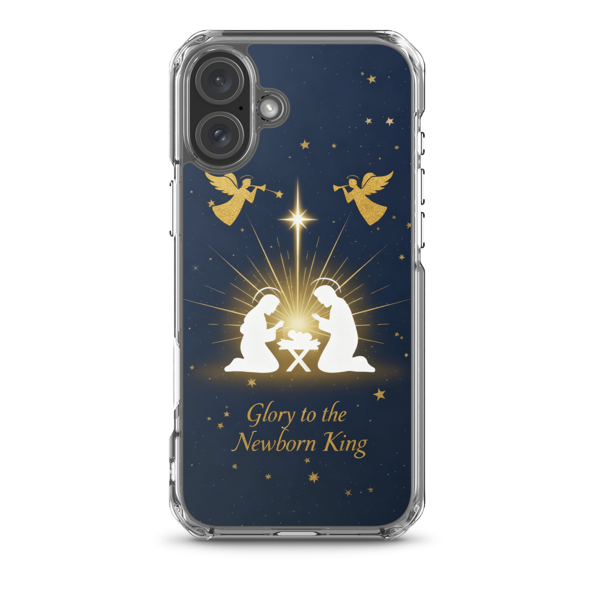 Glory to the Newborn King iPhone Case - Image 37