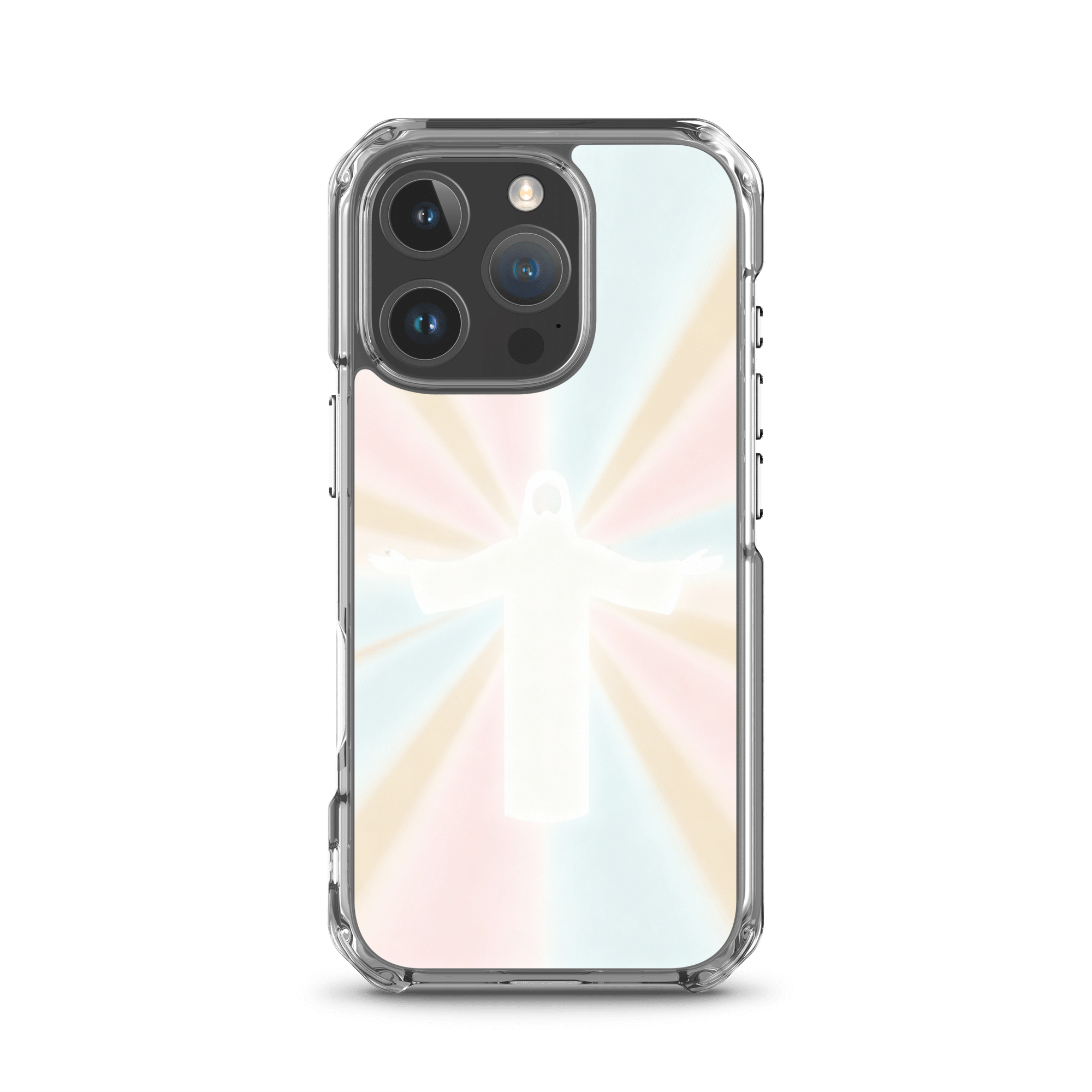 Jesus Christ with Rays of Light iPhone Case - Image 7