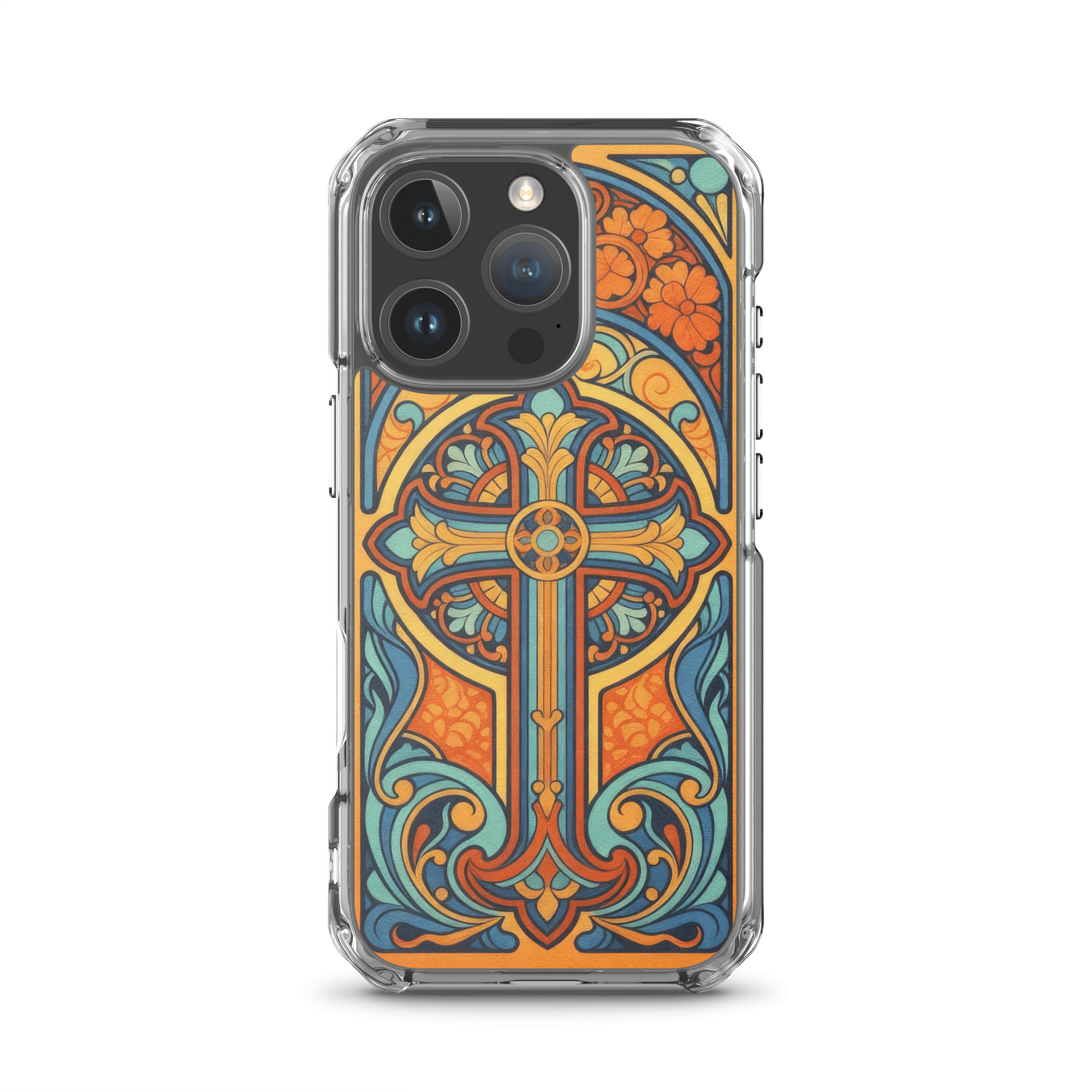 Art Nouveau Cross iPhone Case - Image 6