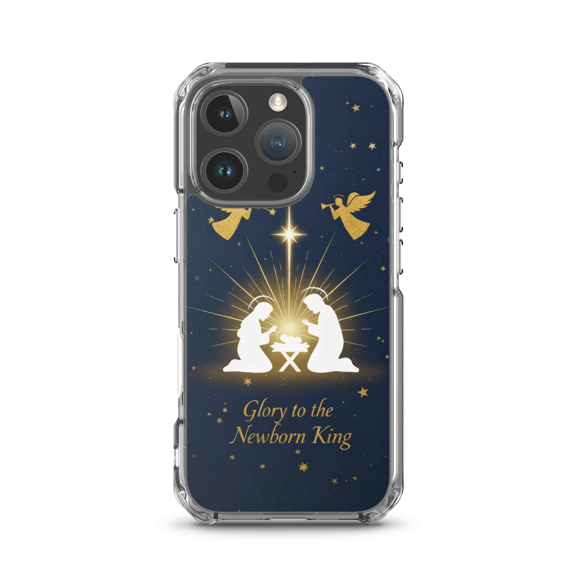 Glory to the Newborn King iPhone Case - Image 36