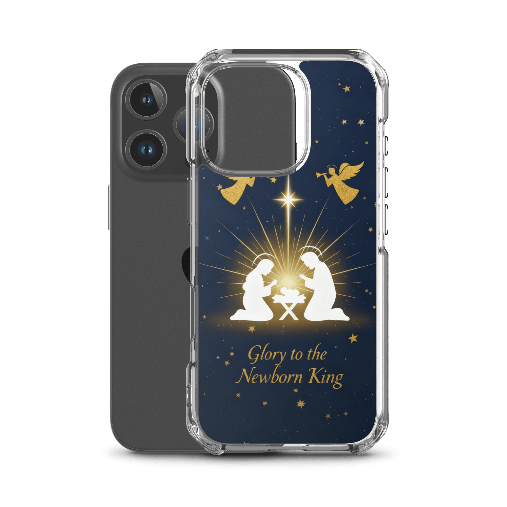 Glory to the Newborn King iPhone Case - Image 23