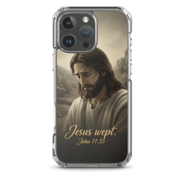 Jesus Wept Iphone Case