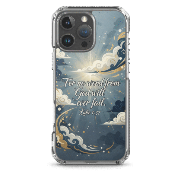 All Things Are Possible With God Iphone Case