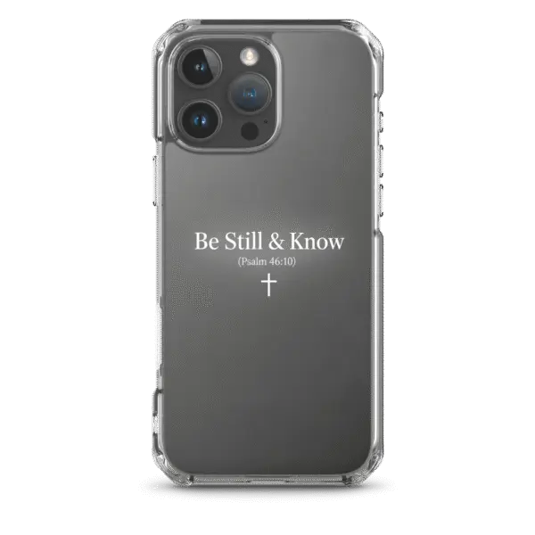 Be Still And Know Iphone Case