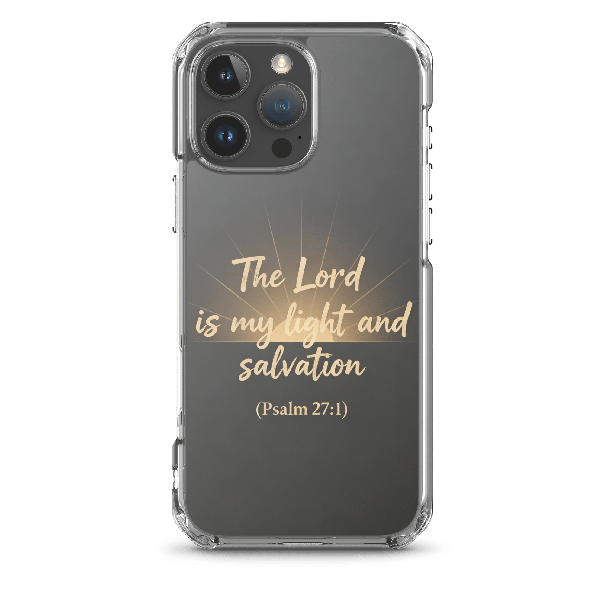 The Lord is My Light and Salvation Iphone Case