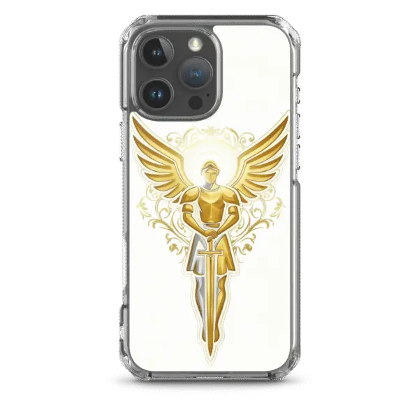 Golden Angel iPhone Case