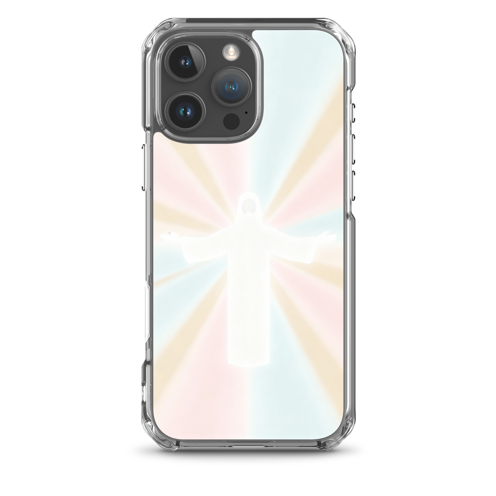 Jesus Christ with Rays of Light iPhone Case