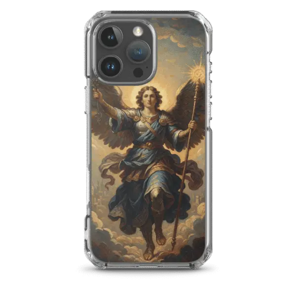 Archangel in Heaven iPhone Case
