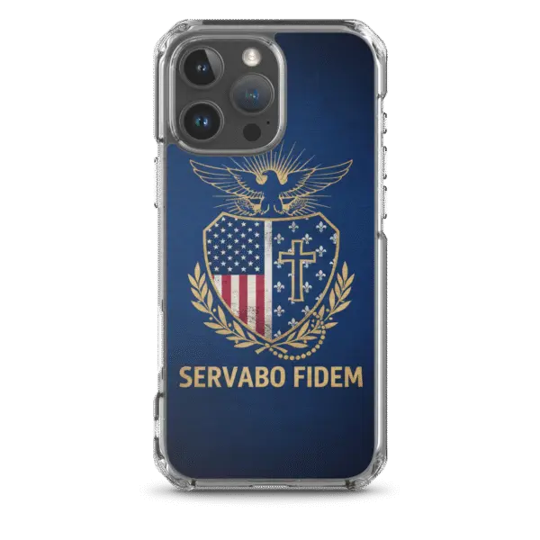 Servabo Fidem Iphone Case