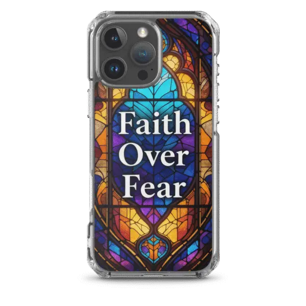 Faith Over Fear Iphone Case