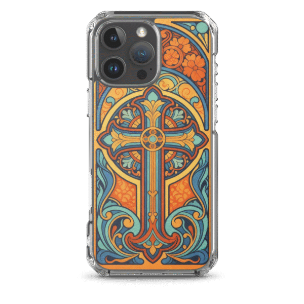 Art Nouveau Cross iPhone Case