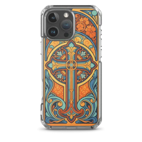 Art Nouveau Cross iPhone Case