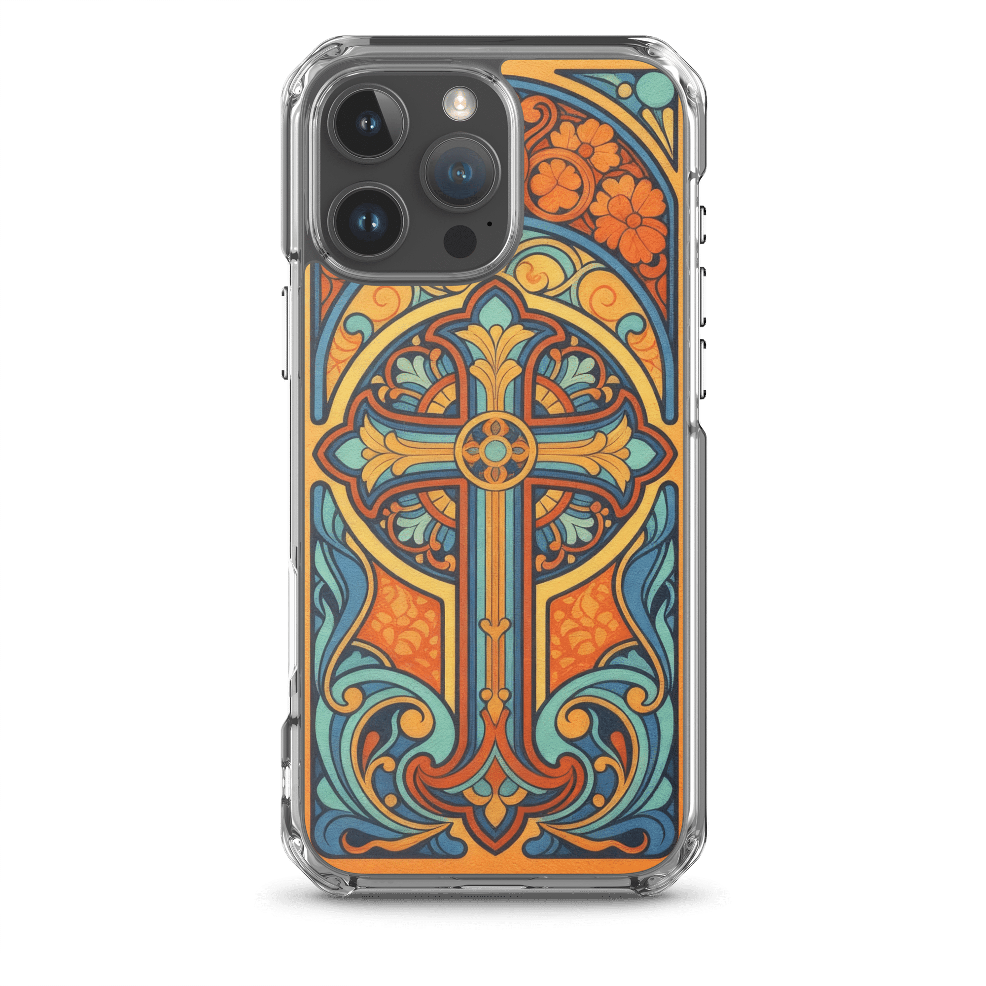 Art Nouveau Cross iPhone Case