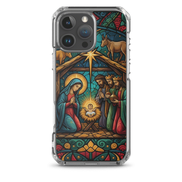 Nativity of Jesus with Wise Men iPhone Case