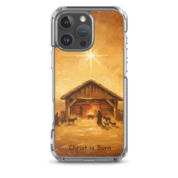 Christ is Born iPhone Case