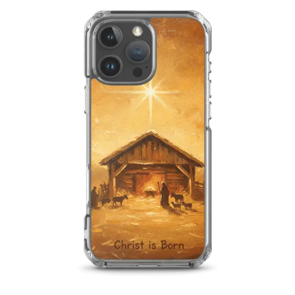 Christ is Born iPhone Case