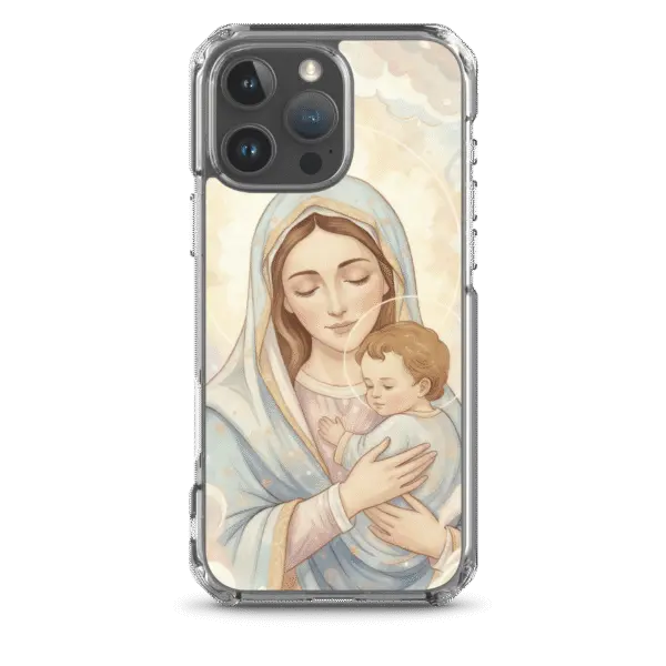 Madonna And Baby Jesus Iphone Case