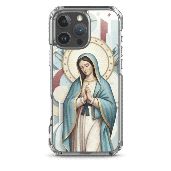 Blessed Mother Mary Pray For Us Iphone Case