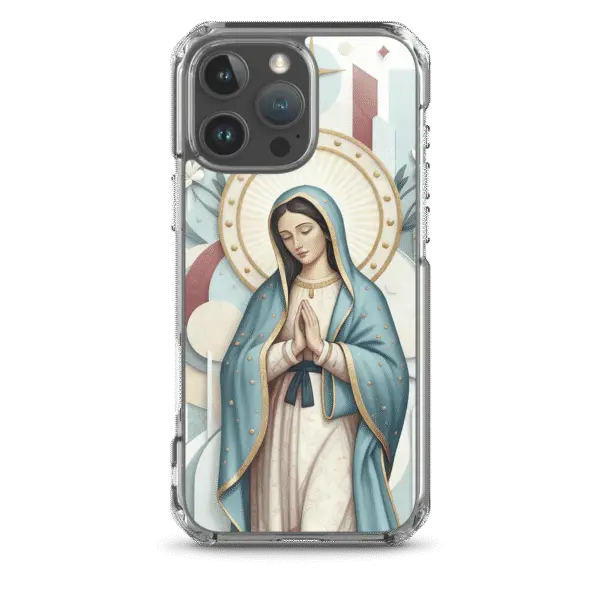 Blessed Mother Mary Pray For Us Iphone Case