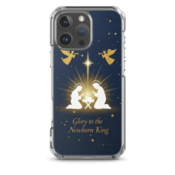 Glory to the Newborn King iPhone Case