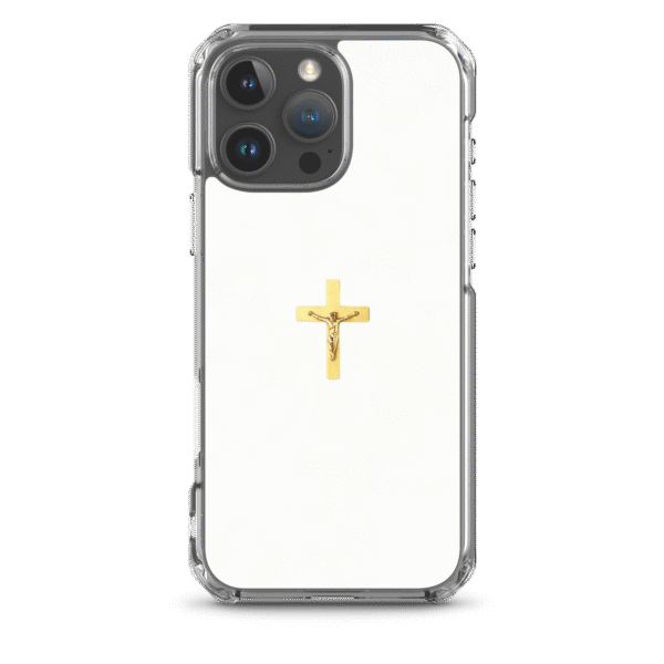 Minimal Crucifix iPhone Case