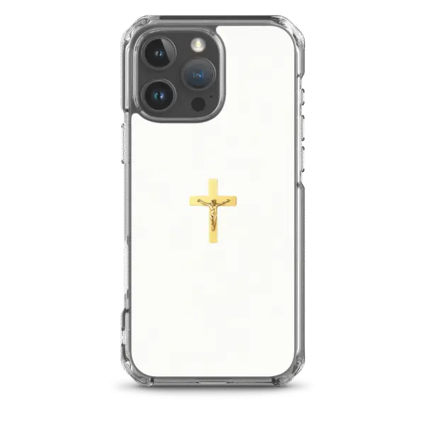 Minimal Crucifix iPhone Case