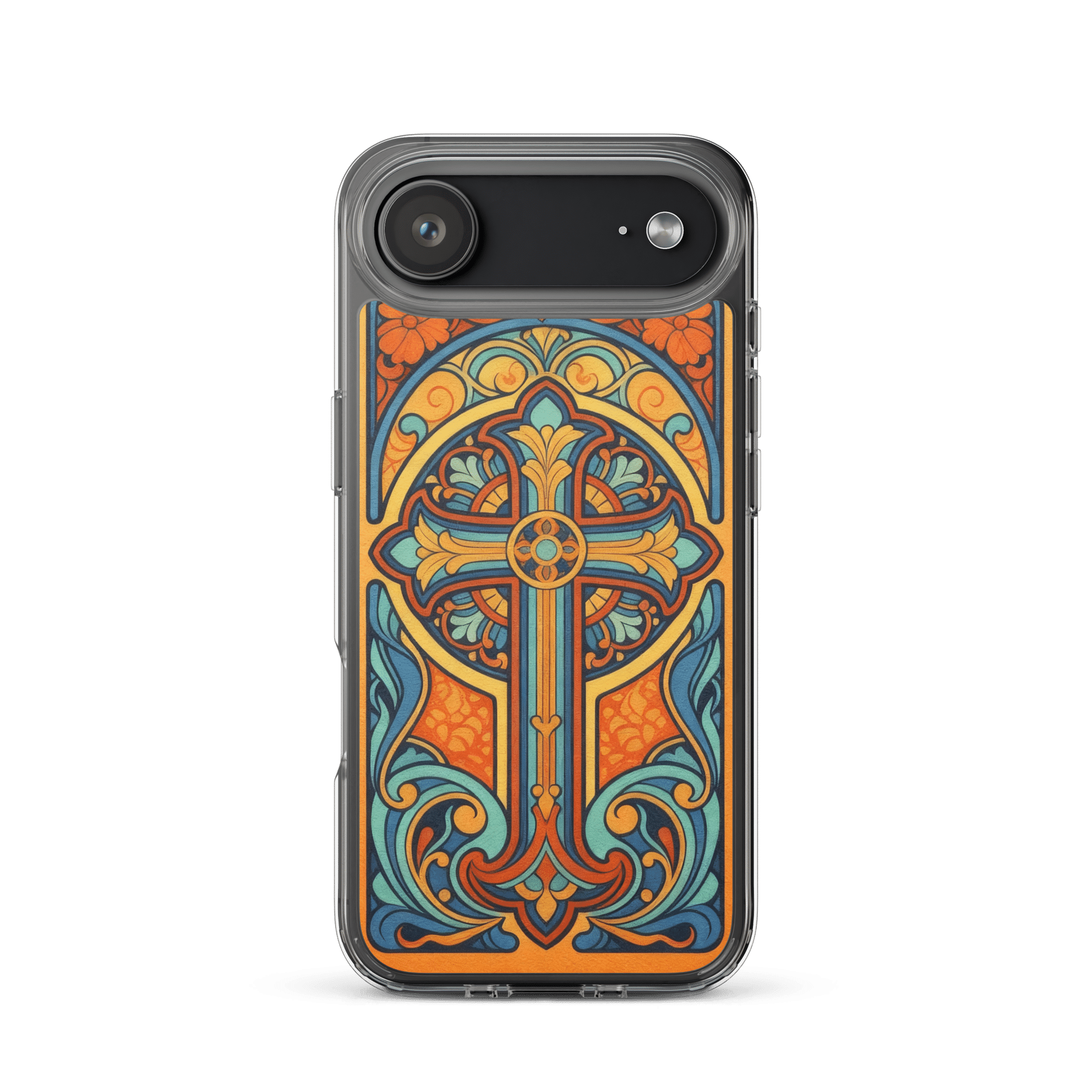 Art Nouveau Cross iPhone Case - Image 4