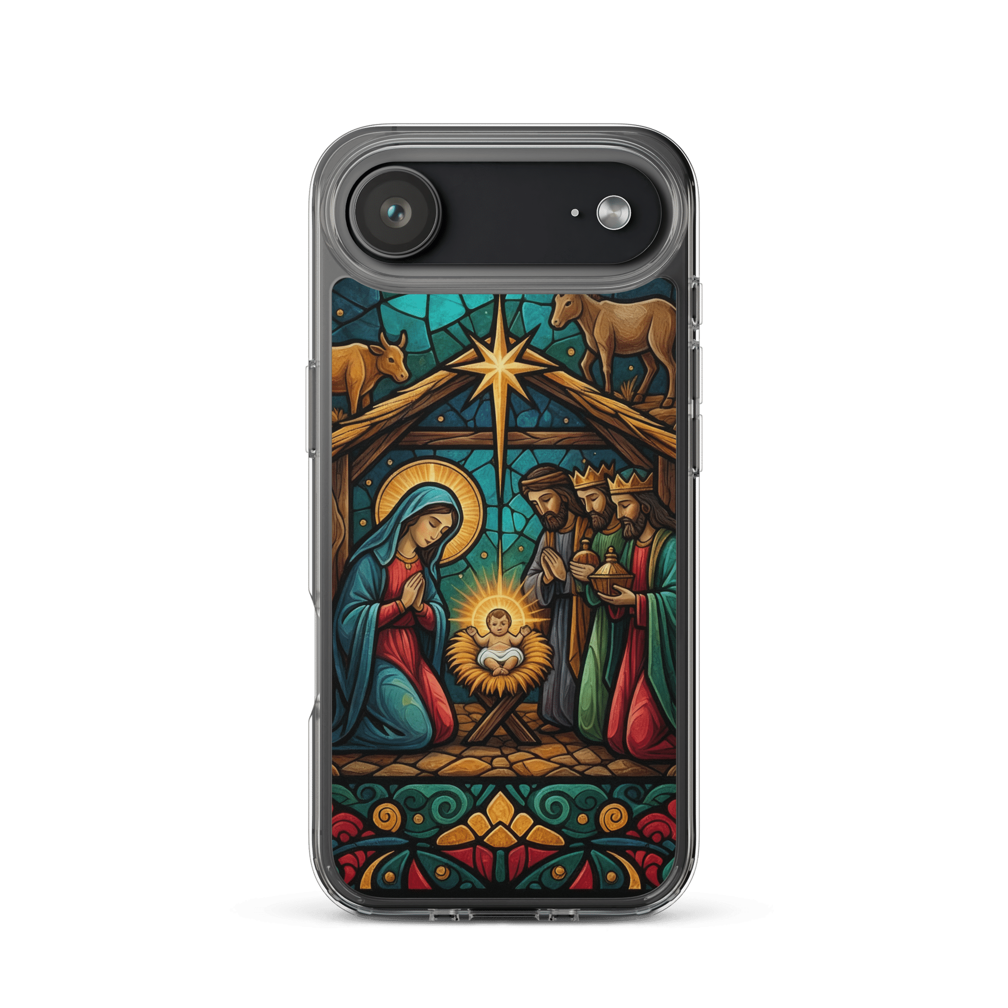 Nativity of Jesus with Wise Men iPhone Case - Image 5