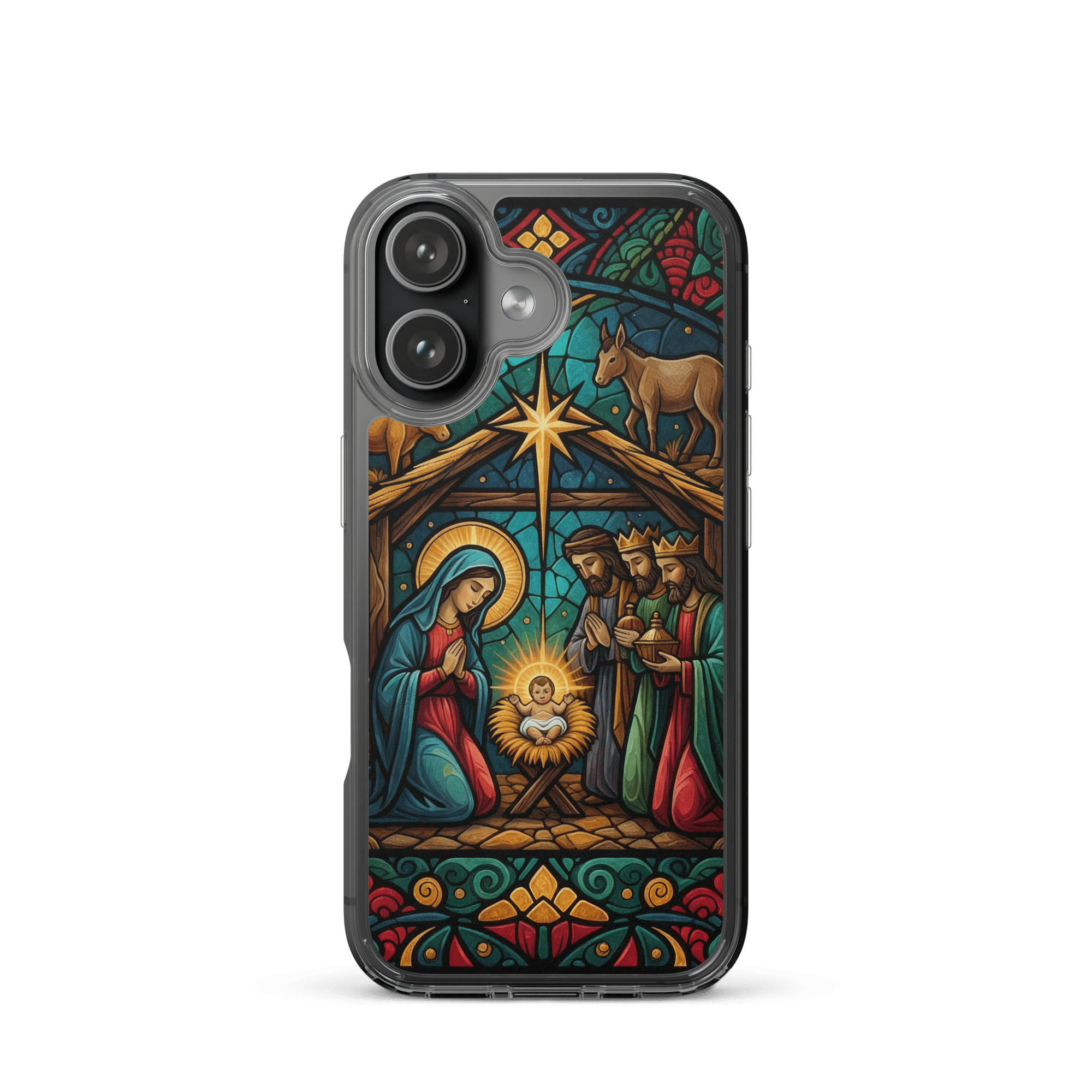 Nativity of Jesus with Wise Men iPhone Case - Image 2