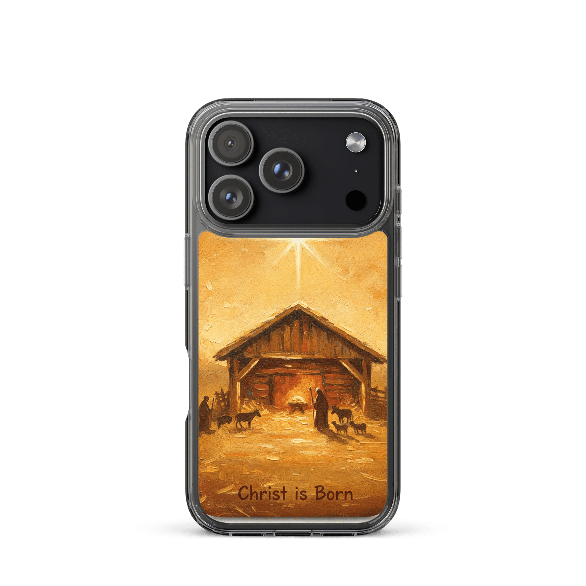 Christ is Born iPhone Case - Image 3