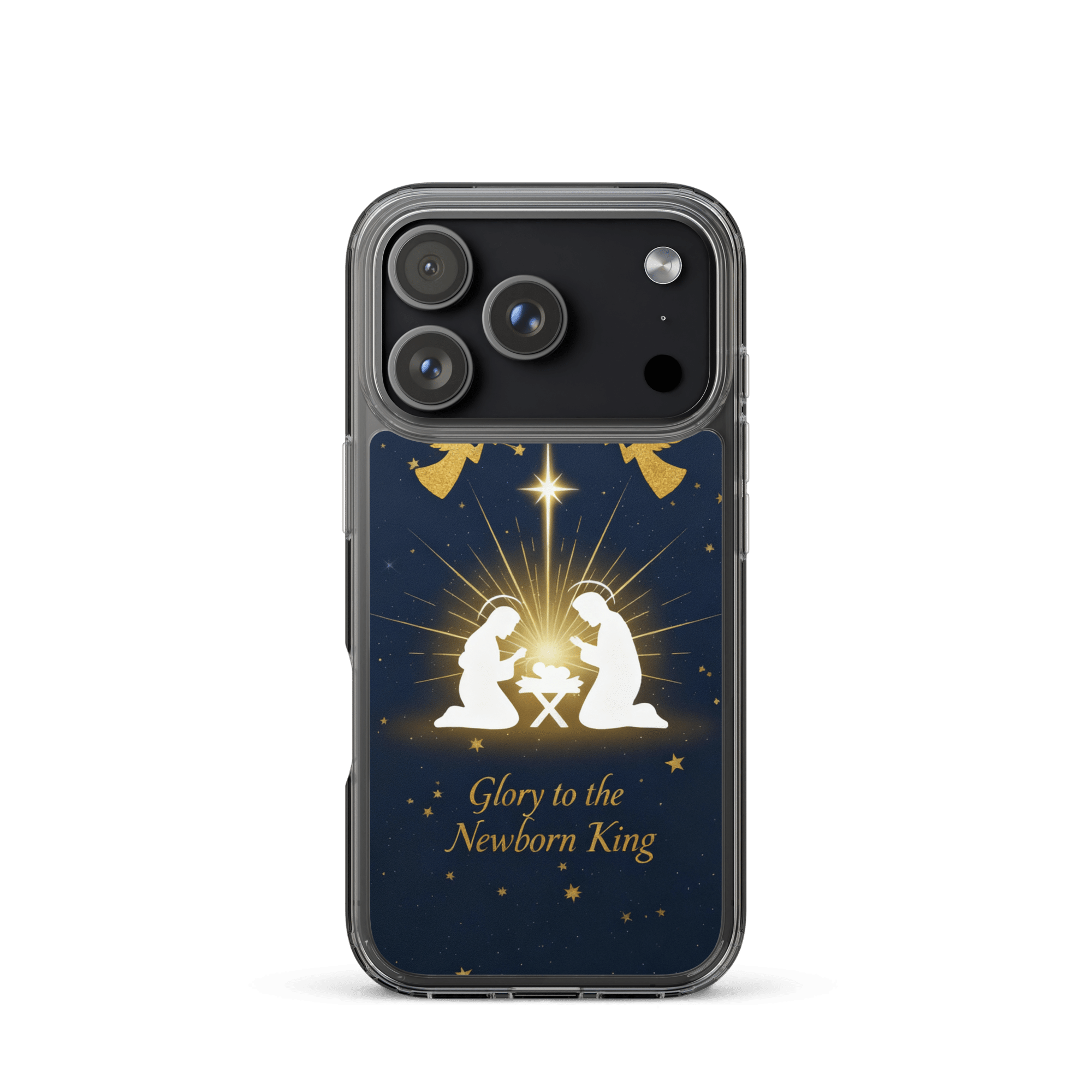 Glory to the Newborn King iPhone Case - Image 32