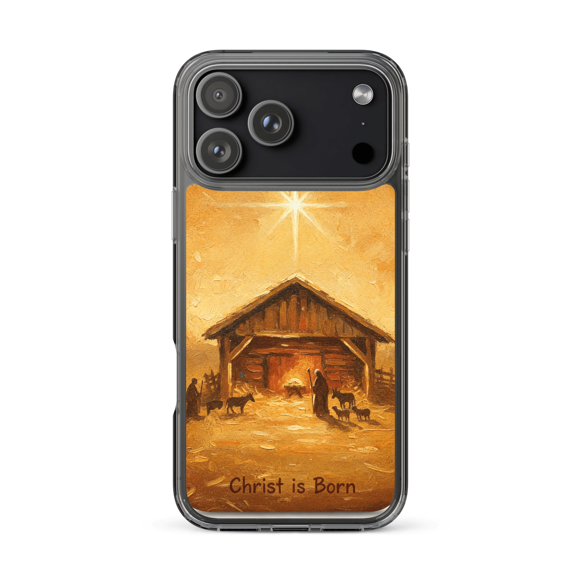 Christ is Born iPhone Case - Image 4